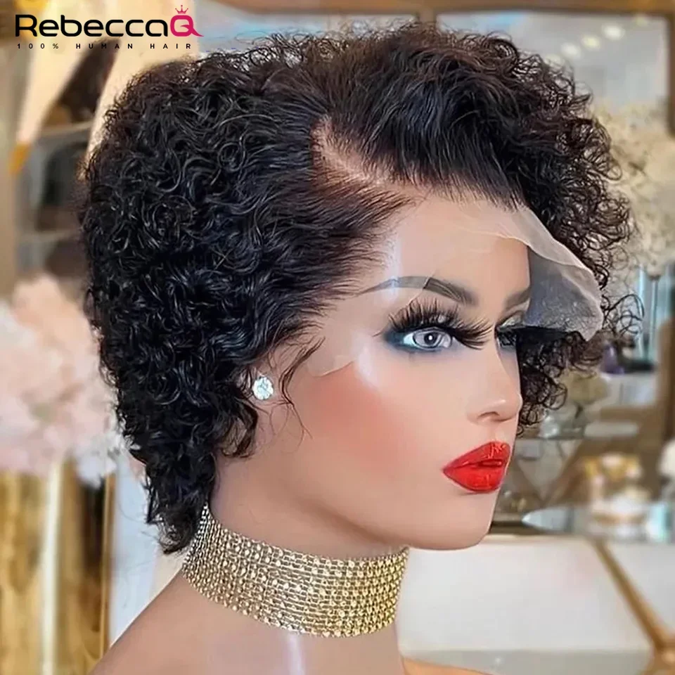 Short Bob Wig Pixie Cut Wig Curly Human Hair Wigs For Women 13x6x2 Lace Front Transparent Deep Wave Lace Wig Preplucked Hairline
Short Bob Wig Pixie Cut Wig Curly Human Hair Wigs For Women 13x6x2 Lace Front Transparent Deep Wave Lace Wig Preplucked Hairline