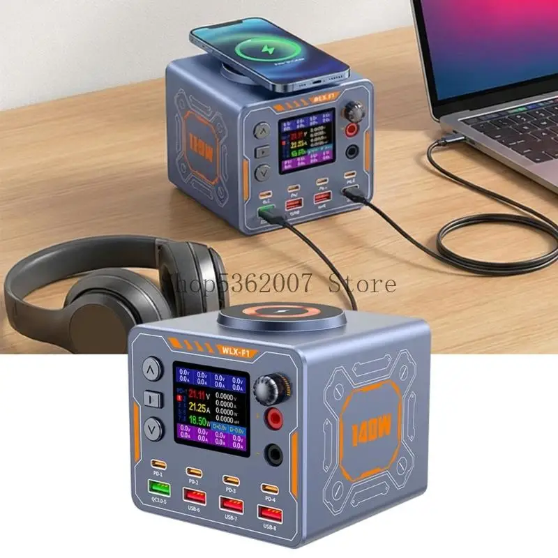 8-портовый USB-блок для зарядки, выход 140 Вт с цифровым дисплеем, зарядная станция, пластиковая текстура для различной 40JB
8-портовый USB-блок для зарядки, выход 140 Вт с цифровым дисплеем, зарядная станция, пластиковая текстура для различной 40JB