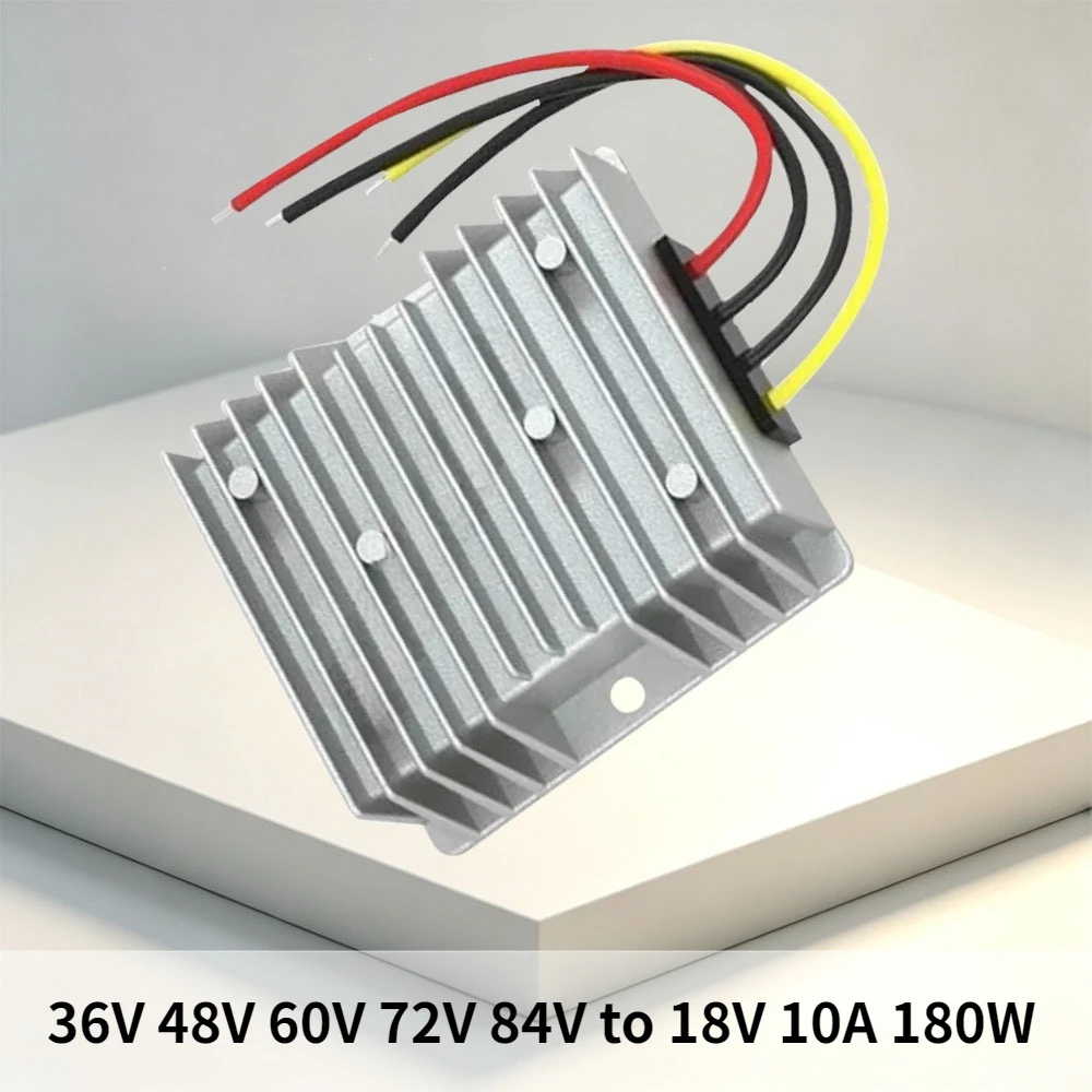 36V 48V 60V 72V 84V to 18V 10A 180W Step-Down DC DC Converter 30-80V Voltage Regulator Buck Car Truck Boat Buck Power Supply
36V 48V 60V 72V 84V to 18V 10A 180W Step-Down DC DC Converter 30-80V Voltage Regulator Buck Car Truck Boat Buck Power Supply