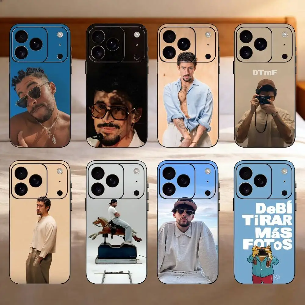 Bad Bunnys DTMF Phone Case For iPhone 17,16,15,14,13,12,11 Plus,Pro,Max,Mini Silicone black Soft Cover
Bad Bunnys DTMF Phone Case For iPhone 17,16,15,14,13,12,11 Plus,Pro,Max,Mini Silicone black Soft Cover