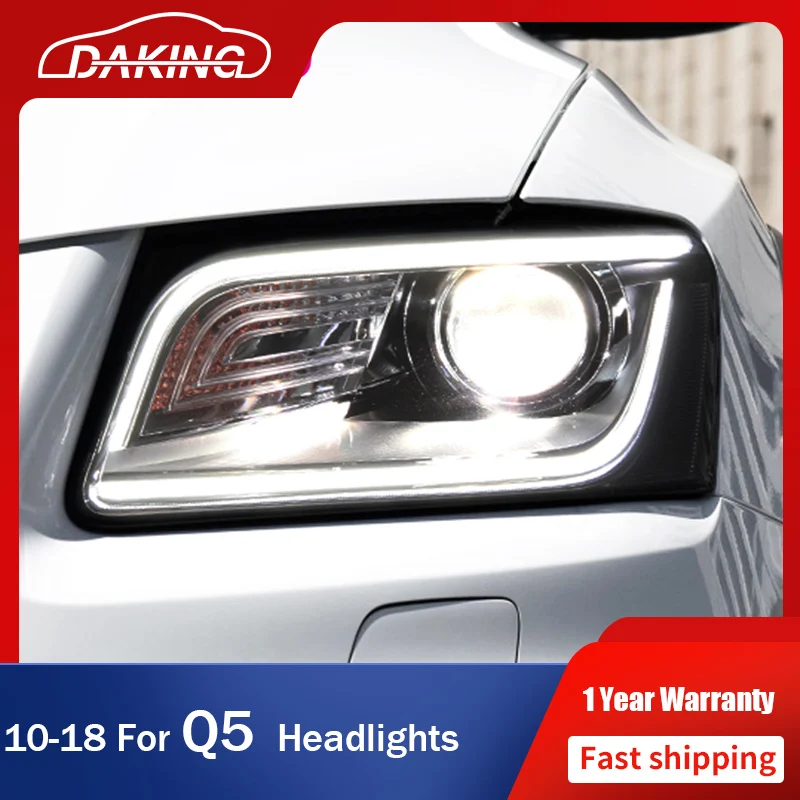 New Car LED Front Lights for AUDI Q5 2009-2018 Headlights LED DRL Daytime running Light Turn Signal Head Lamps Auto Accessories
New Car LED Front Lights for AUDI Q5 2009-2018 Headlights LED DRL Daytime running Light Turn Signal Head Lamps Auto Accessories