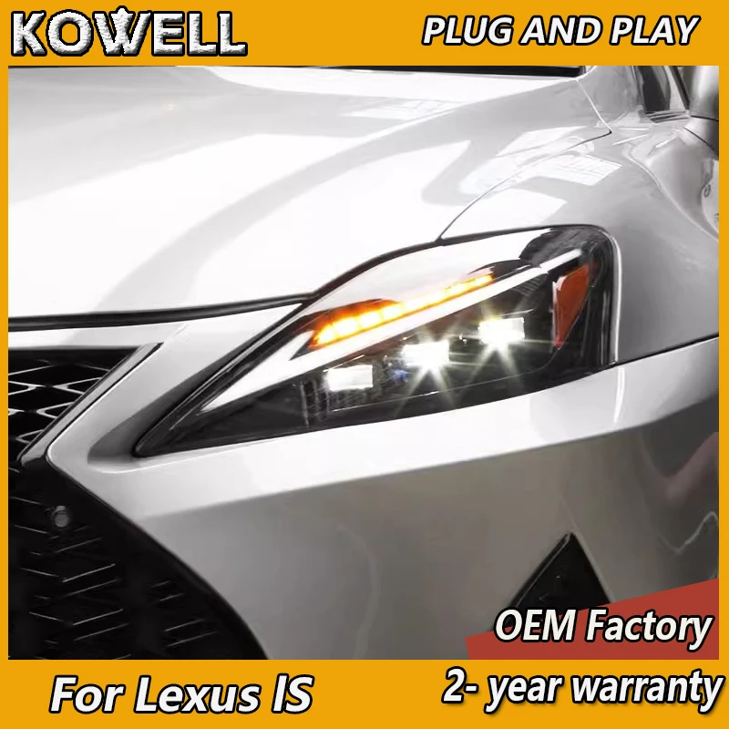 Car Styling for Lexus IS250 Headlight 2006-2012 IS300 Headlight DRL Turn Signal Low High Beam Project Lens
Car Styling for Lexus IS250 Headlight 2006-2012 IS300 Headlight DRL Turn Signal Low High Beam Project Lens