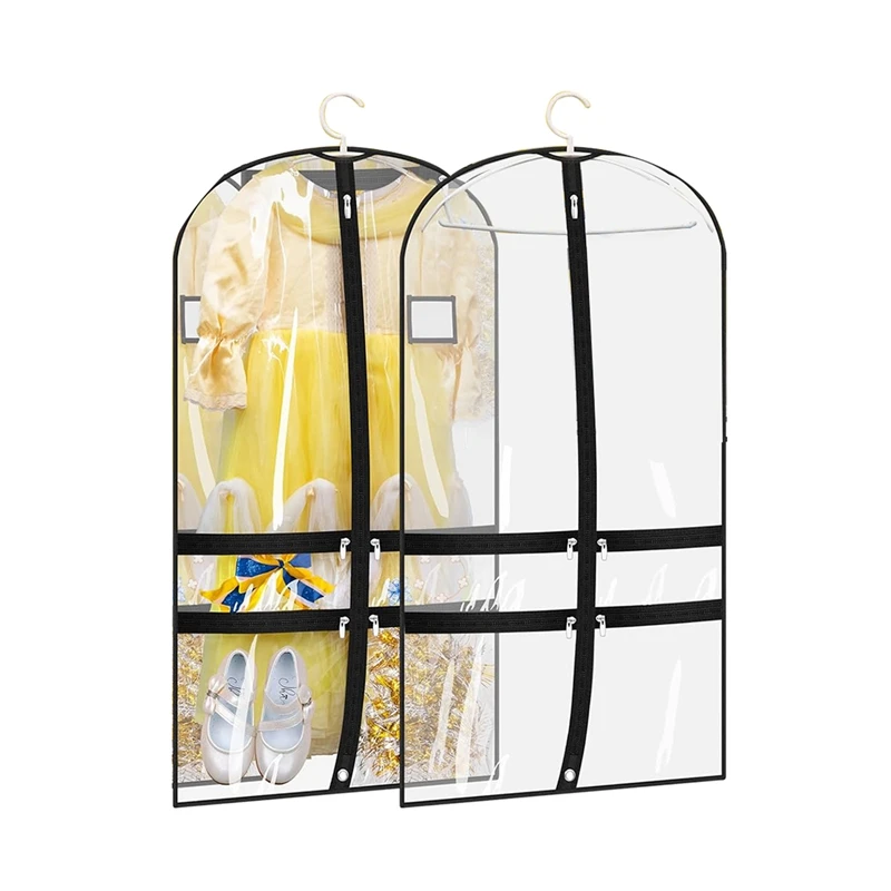 2 Packs Dance Costume Garment Bag For Dancers With 4 Pockets, 40Inch Kids Dance Costume Garment Bag For Travel And Dance
2 Packs Dance Costume Garment Bag For Dancers With 4 Pockets, 40Inch Kids Dance Costume Garment Bag For Travel And Dance