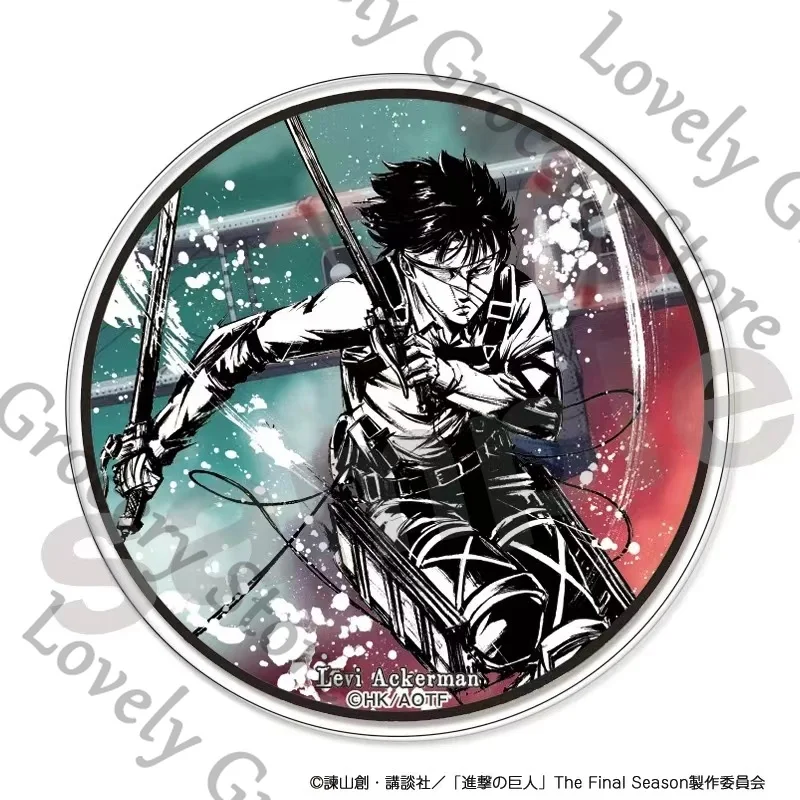 Anime Levi Ackerman Attack on Titan Shingeki No Kyojin Cosplay Coaster Accessory Cartoon Acrylic Cup Mat Mascot Ornament Gift
Anime Levi Ackerman Attack on Titan Shingeki No Kyojin Cosplay Coaster Accessory Cartoon Acrylic Cup Mat Mascot Ornament Gift