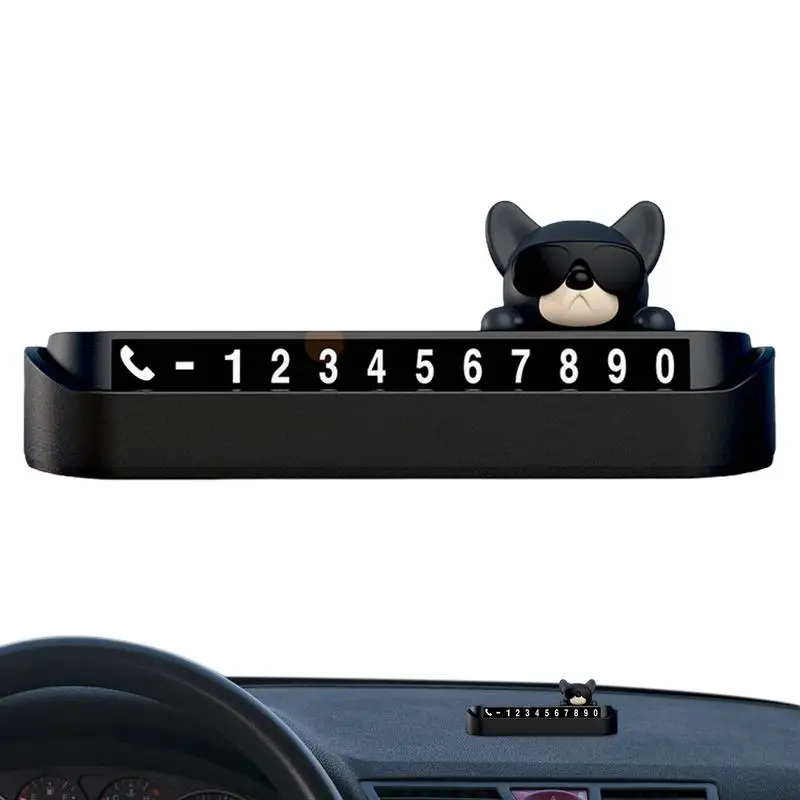Temporary Stop Number Plate Fluorescent Temporary Parking Card Car Interior Decoration cute Dog Auto Stop Parking Number Sign
Temporary Stop Number Plate Fluorescent Temporary Parking Card Car Interior Decoration cute Dog Auto Stop Parking Number Sign