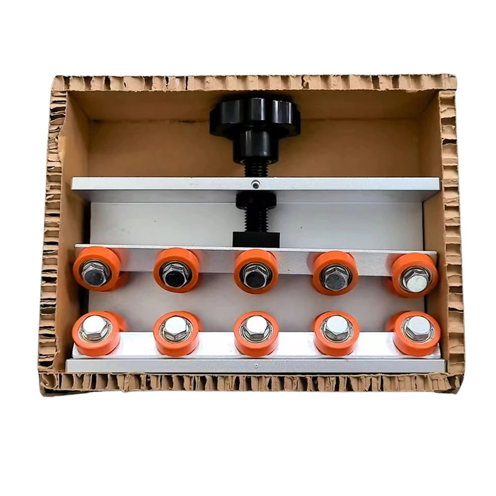 5-Roll Aluminum Plastic Pipe Straightener Tool 16-32mm
5-Roll Aluminum Plastic Pipe Straightener Tool 16-32mm