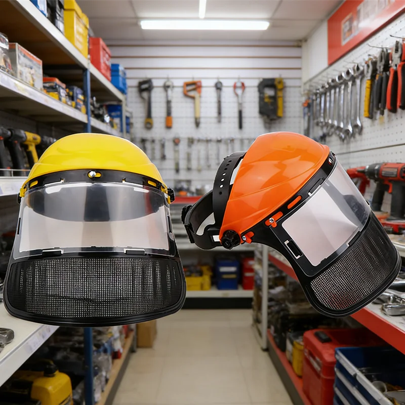 Professional Forestry Safety Helmet - Integrated Full Face Mesh Mask for Protection from Flying Wood Chips, Branches, and Dust
Professional Forestry Safety Helmet - Integrated Full Face Mesh Mask for Protection from Flying Wood Chips, Branches, and Dust