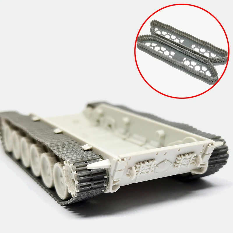 1Set 3D Printed Simulation Track Unpainted Replacement Parts Decorative Ornament For MENG 72-007 1/72 Scale T-72B3M Tank Model
1Set 3D Printed Simulation Track Unpainted Replacement Parts Decorative Ornament For MENG 72-007 1/72 Scale T-72B3M Tank Model