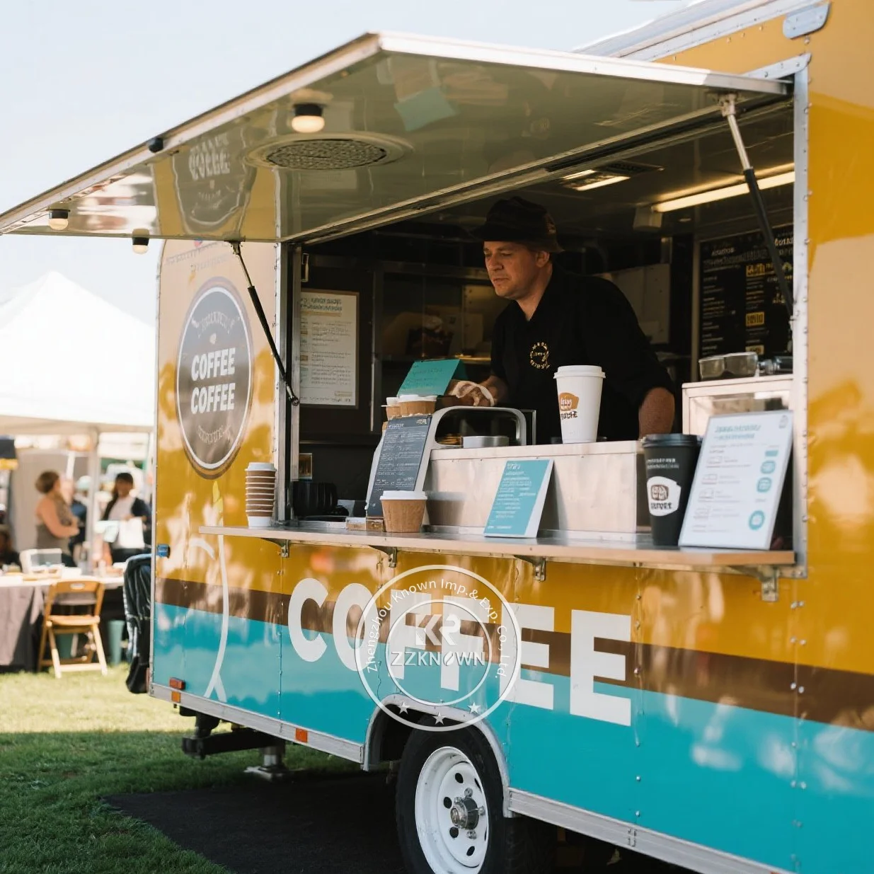 CE Approved Outdoor Street Ice Cream Cart Mobile Coffee Kiosk Custom Concession Fast Food Truck Trailer With Full Kitchen
CE Approved Outdoor Street Ice Cream Cart Mobile Coffee Kiosk Custom Concession Fast Food Truck Trailer With Full Kitchen
