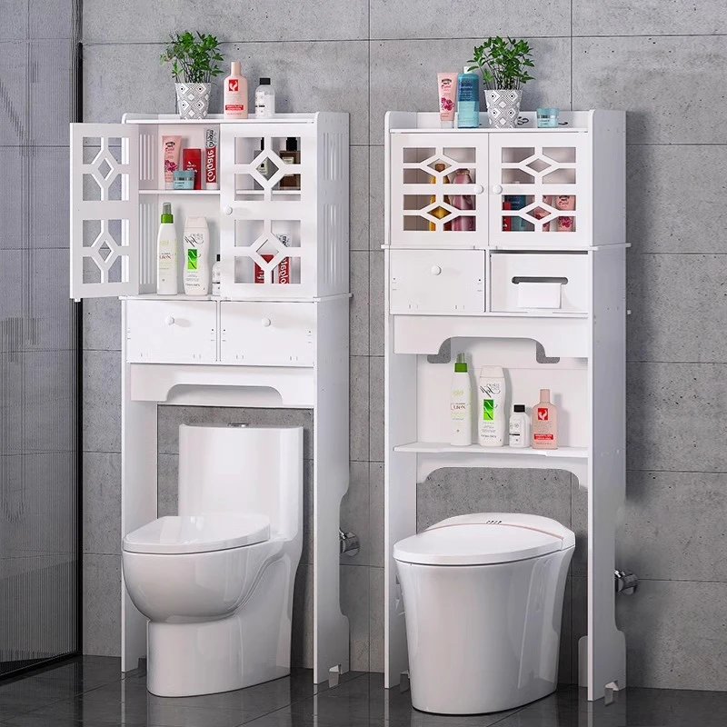Shelf above the toilet Toilet Smart toilet storage rack Floor-to-ceiling bathroom storage cabinet Multi-layer wall cabinet Water
Shelf above the toilet Toilet Smart toilet storage rack Floor-to-ceiling bathroom storage cabinet Multi-layer wall cabinet Water