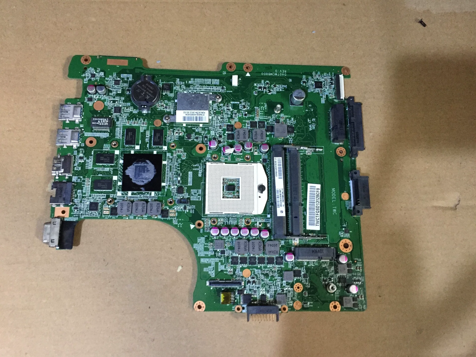 Suitable For Shenzhou K580S DA0TWCMB8D0 Notebook Motherboard GT650M 2G HM77 Mainboard 100% tested fully work