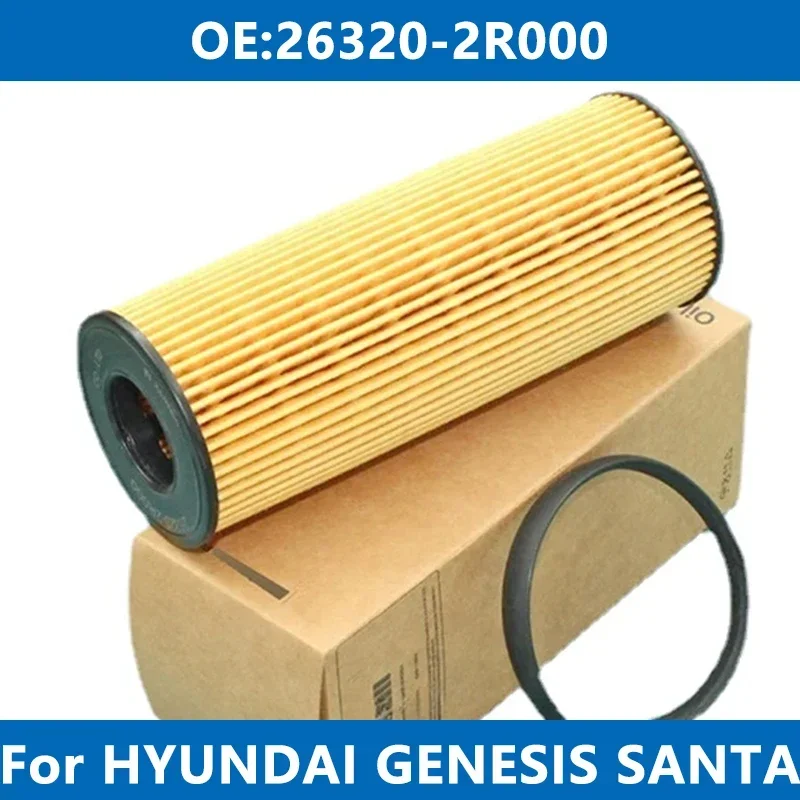 Car Oil Filter Kit 26320-2R000 For HYUNDAI GENESIS G80 GV70 2.2 CRDi SANTA FE IV HTRAC for KIA CARNIVAL SORENTO D4HF Engine
Car Oil Filter Kit 26320-2R000 For HYUNDAI GENESIS G80 GV70 2.2 CRDi SANTA FE IV HTRAC for KIA CARNIVAL SORENTO D4HF Engine