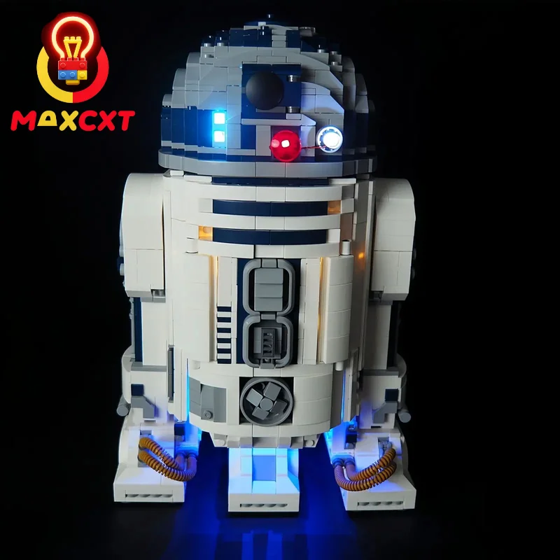 MAXCXT LED Light for LEGO-Star Wars: R2-D2 75308 DIY Decorative Lamp with Battery Box (Not Include Lego Building Blocks Set)
MAXCXT LED Light for LEGO-Star Wars: R2-D2 75308 DIY Decorative Lamp with Battery Box (Not Include Lego Building Blocks Set)