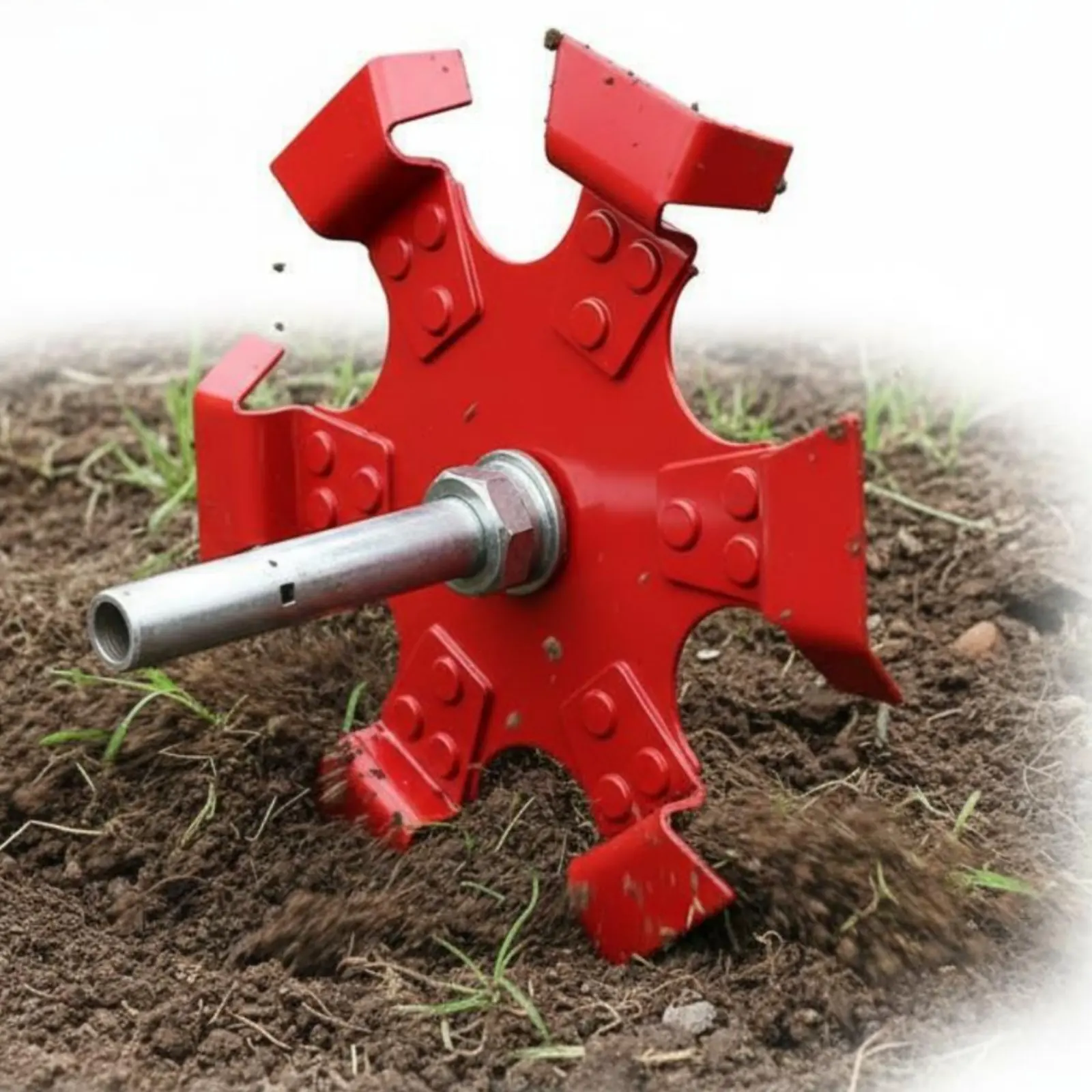 Trenching Wheel High-Hardness Manganese Steel Anti-Snag Weeding Wheel 6-Blade Weeder Head Multi-Functional for Farmers, Garden
Trenching Wheel High-Hardness Manganese Steel Anti-Snag Weeding Wheel 6-Blade Weeder Head Multi-Functional for Farmers, Garden