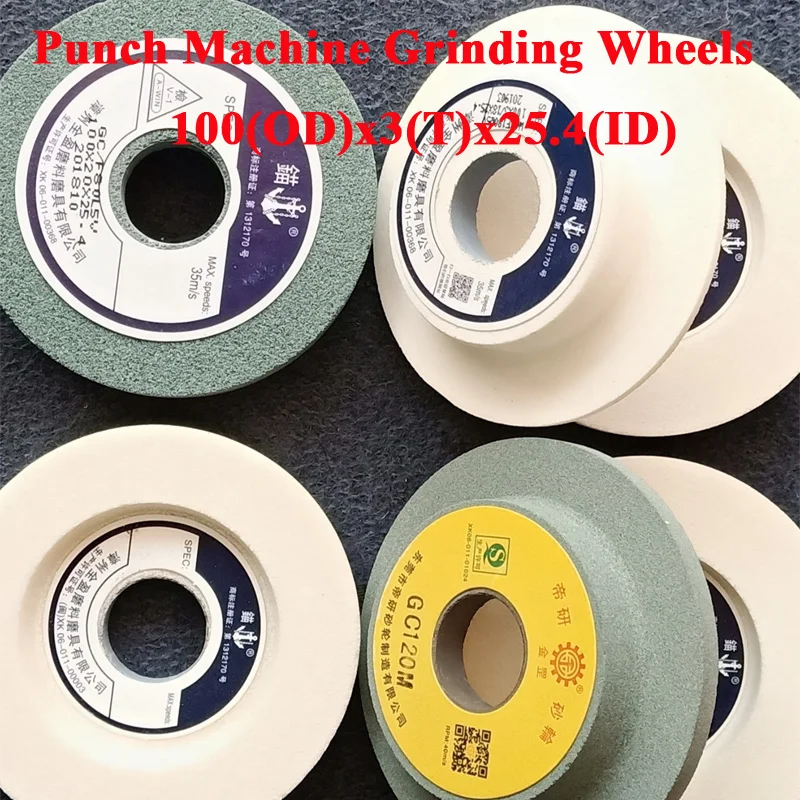 1PCS Punch machine grinder wheel Grinding and cleaning angle grinding step slot white corundum grind wheel 100x3x25.4mm #80~#220
1PCS Punch machine grinder wheel Grinding and cleaning angle grinding step slot white corundum grind wheel 100x3x25.4mm #80~#220