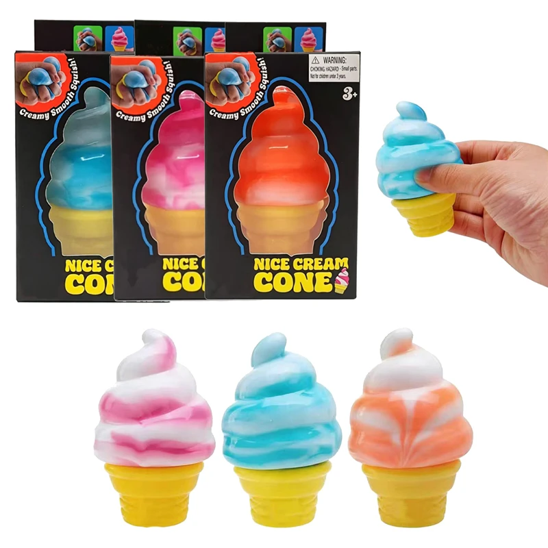 Needoh Nice Cream Cone Reliever Focus Fidget Toy Squeeze Soft Stretchy Non-toxic Toy Calm Down ADHD for Kids Adults Party Gift
Needoh Nice Cream Cone Reliever Focus Fidget Toy Squeeze Soft Stretchy Non-toxic Toy Calm Down ADHD for Kids Adults Party Gift