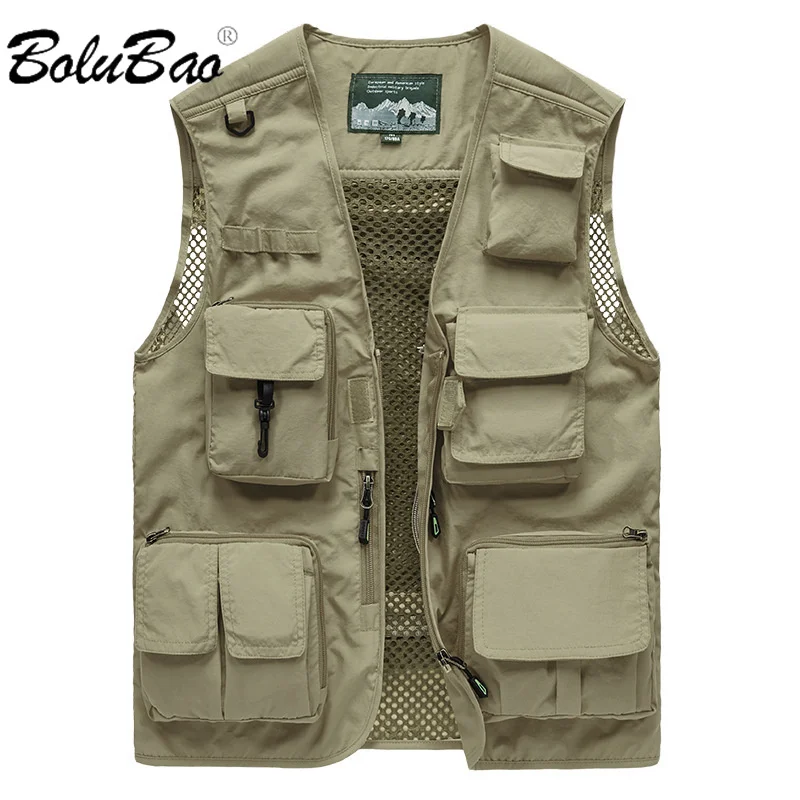 BOLUBAO 2024 Outdoor Casual Vest For Men Solid Color Multi-Pocket Breathable Coat High Quality Design Casual Vest For Men
BOLUBAO 2024 Outdoor Casual Vest For Men Solid Color Multi-Pocket Breathable Coat High Quality Design Casual Vest For Men