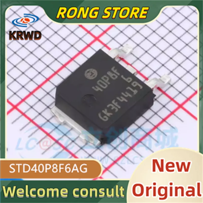 (3PCS)STD40P8F6AG D40P8F6A TO-252 New and Original Chip IC
(3PCS)STD40P8F6AG D40P8F6A TO-252 New and Original Chip IC