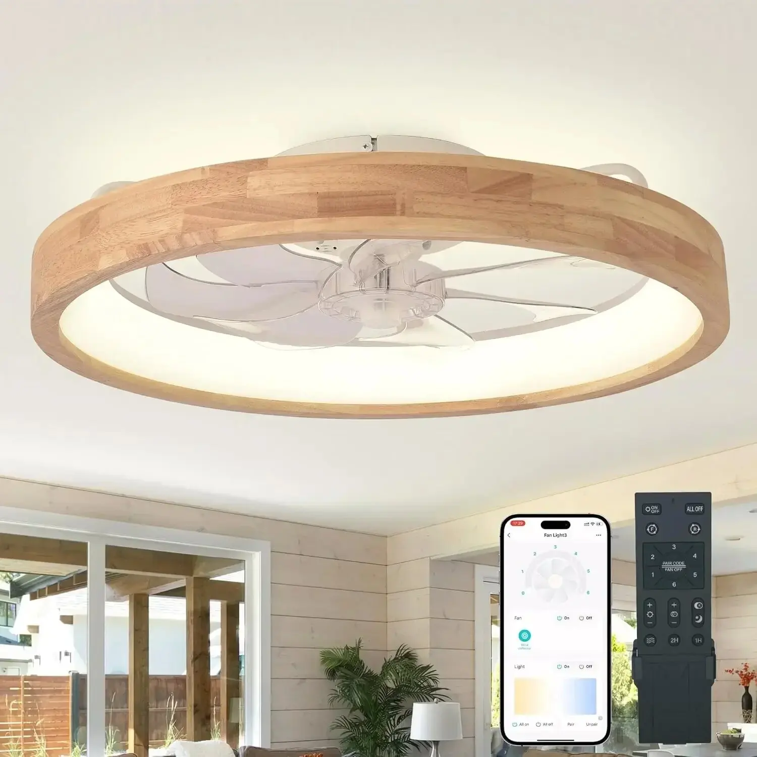 LED Ceiling Fan Light with Remote Control Fan Light Modern Bedroom Restaurant Decoration Electric Fan Ventilation
LED Ceiling Fan Light with Remote Control Fan Light Modern Bedroom Restaurant Decoration Electric Fan Ventilation