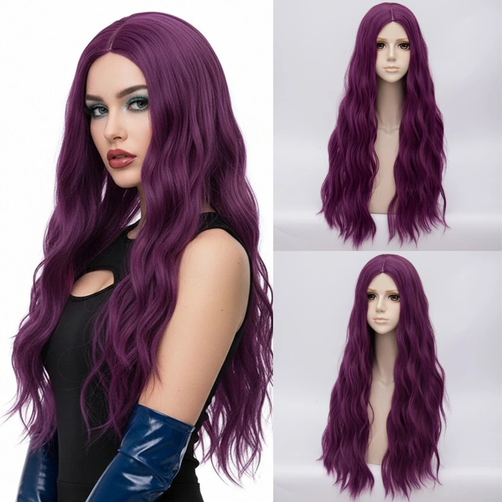 Women's Synthetic Long Purple Curly Wave Wig For Daily Party Cosplay Lolita Wear Fake Hair High Tempreture Fiber
Women's Synthetic Long Purple Curly Wave Wig For Daily Party Cosplay Lolita Wear Fake Hair High Tempreture Fiber