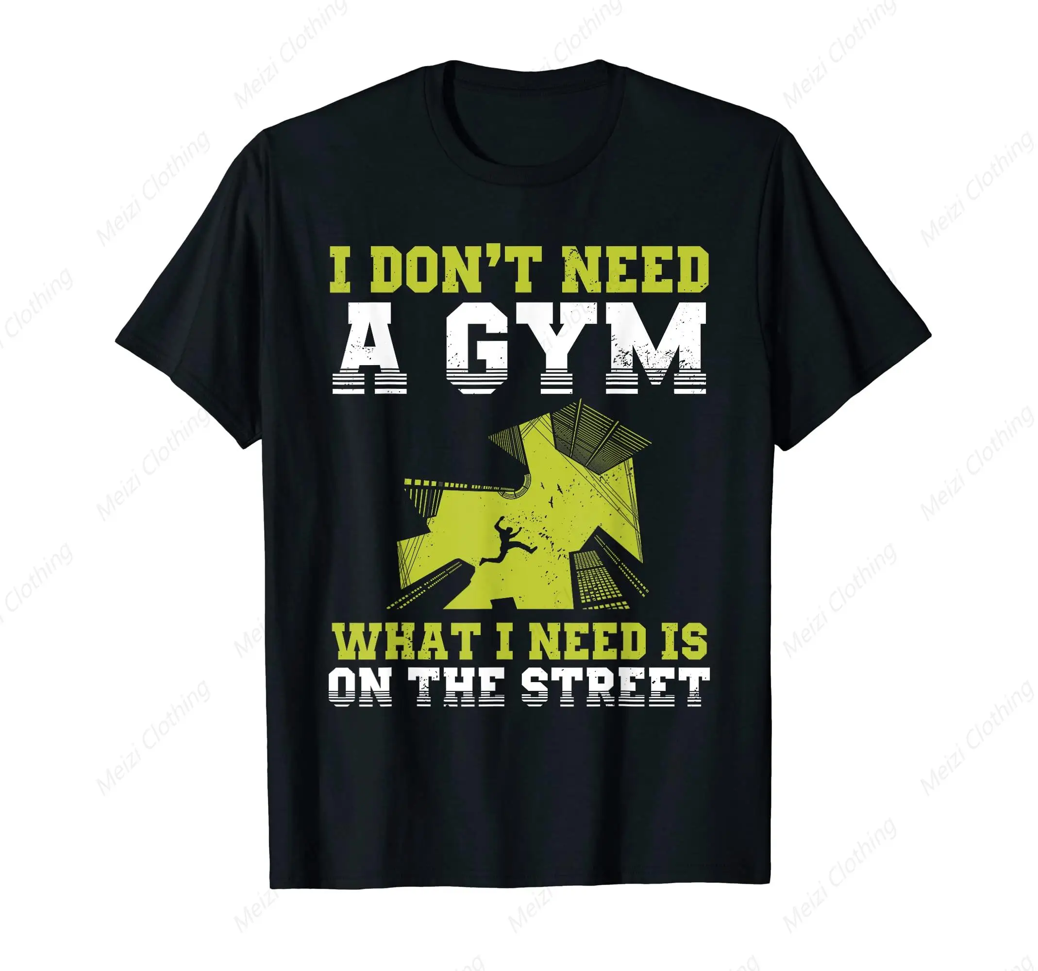 Traceur Parkour T-Shirt For City Gymnasts With Wall Running Design Cool Street Style Loose Fitting Shirt Made Of Pure Cotton
Traceur Parkour T-Shirt For City Gymnasts With Wall Running Design Cool Street Style Loose Fitting Shirt Made Of Pure Cotton