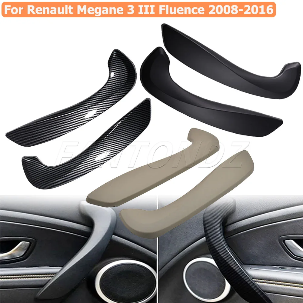 For Renault Megane 3 MK3 Fluence 2008-2016 Door Handle Interior Door Grab Handle Cover Right Left 809600015R 809540008R
For Renault Megane 3 MK3 Fluence 2008-2016 Door Handle Interior Door Grab Handle Cover Right Left 809600015R 809540008R