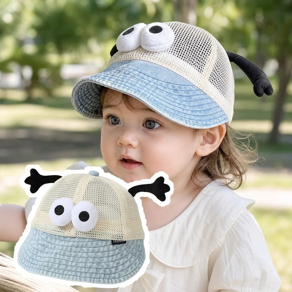 Cartoon Big Eyes Children Duck Tongue Cap Adjustable Sun Protection Baby Baseball Cap Breathable Cotton Denim Sun Cap
Cartoon Big Eyes Children Duck Tongue Cap Adjustable Sun Protection Baby Baseball Cap Breathable Cotton Denim Sun Cap