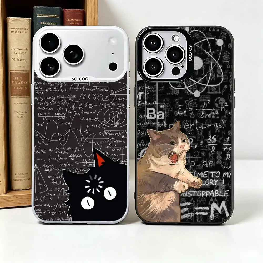 Thinking Cat Animal Phone Case For IPhone17 11 12 13 14 15 16 Pro Max Plus Cover Colored Silver Funda Bumber
Thinking Cat Animal Phone Case For IPhone17 11 12 13 14 15 16 Pro Max Plus Cover Colored Silver Funda Bumber