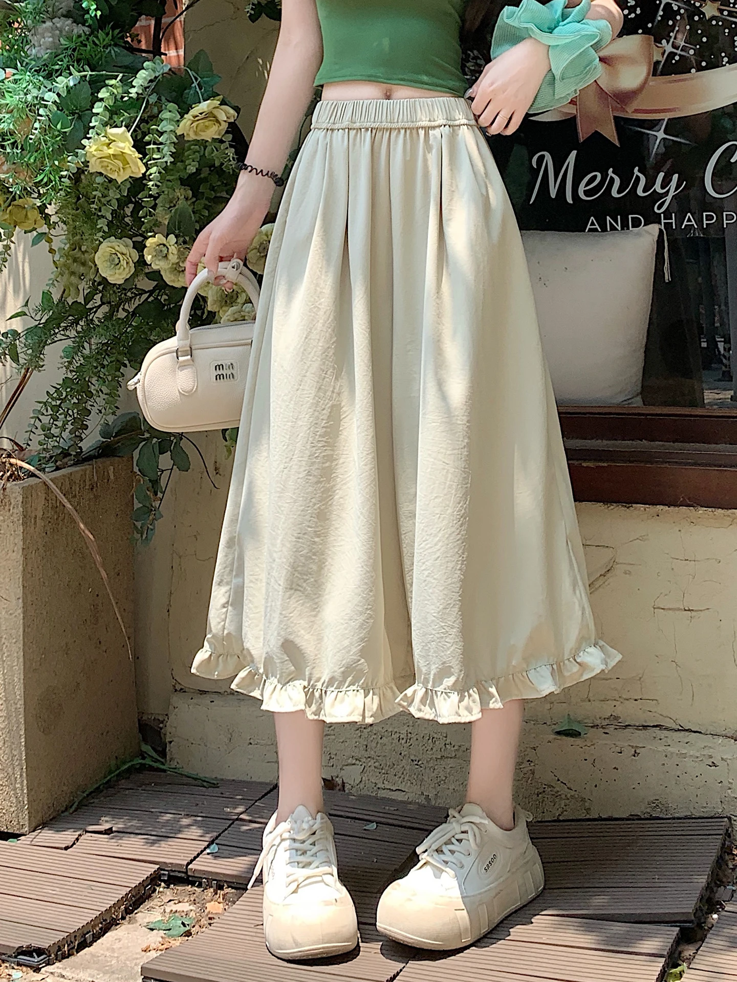 High Waist Straight Leg Casual Pants Women's Summer Thin Loose Drapey A-Line Wide Leg Skirt Pants Korean Style Simple Pure Color
High Waist Straight Leg Casual Pants Women's Summer Thin Loose Drapey A-Line Wide Leg Skirt Pants Korean Style Simple Pure Color