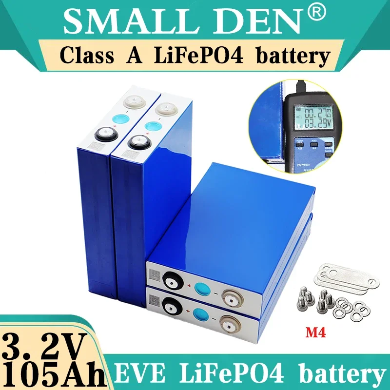 3,2 В Lifepo4 105 Ач Аккумулятор СОВЕРШЕННО НОВЫЙ Акумулятор класса A Lifepo4 Аккумулятор 12 В 24 DIY Комплект ячеек для лодок на колесах ЕС США БЕСПЛАТНО
3,2 В Lifepo4 105 Ач Аккумулятор СОВЕРШЕННО НОВЫЙ Акумулятор класса A Lifepo4 Аккумулятор 12 В 24 DIY Комплект ячеек для лодок на колесах ЕС США БЕСПЛАТНО