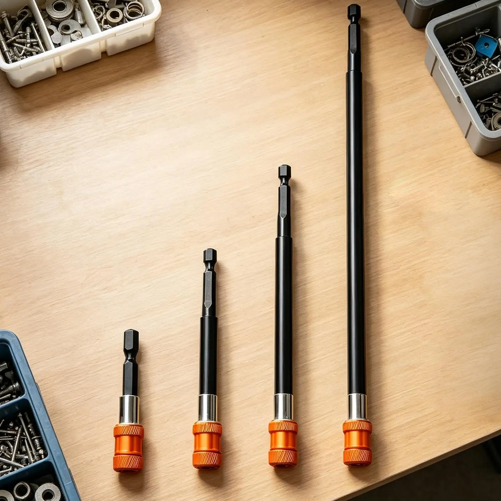 Screwdriver Magnetic Ring 4-pieces Ergonomic Quick Release Magnet Magnetic Screw Holder For Drill For Construction Woodworking
Screwdriver Magnetic Ring 4-pieces Ergonomic Quick Release Magnet Magnetic Screw Holder For Drill For Construction Woodworking
