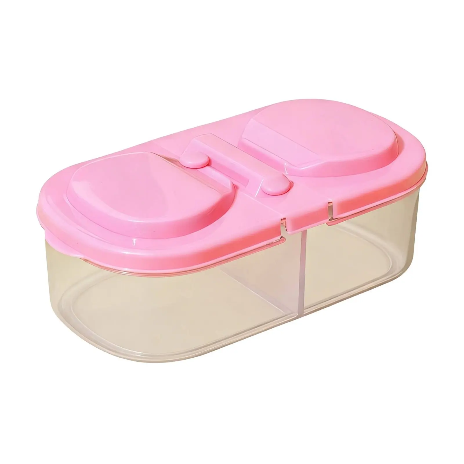 Double Compartment Sealed Container, Multi-Functional Food Storage Box with Lid for Kitchen and Refrigerator
Double Compartment Sealed Container, Multi-Functional Food Storage Box with Lid for Kitchen and Refrigerator