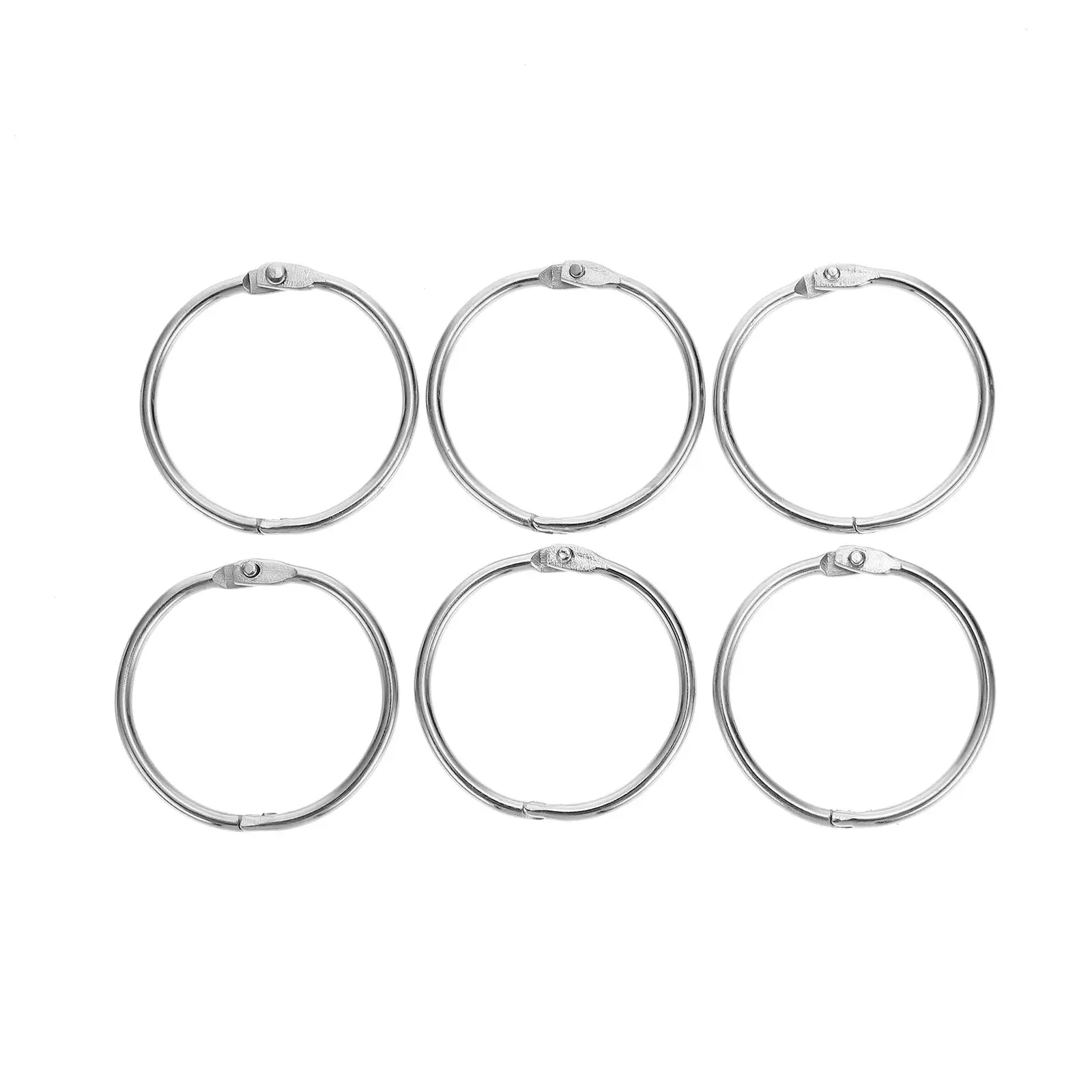50 Pcs Binder Rings Metal Loose Leaf Office Discs Multipurpose Iron Clips DIY Clamping Keychain Binder Book Rings Diary Leaf
50 Pcs Binder Rings Metal Loose Leaf Office Discs Multipurpose Iron Clips DIY Clamping Keychain Binder Book Rings Diary Leaf