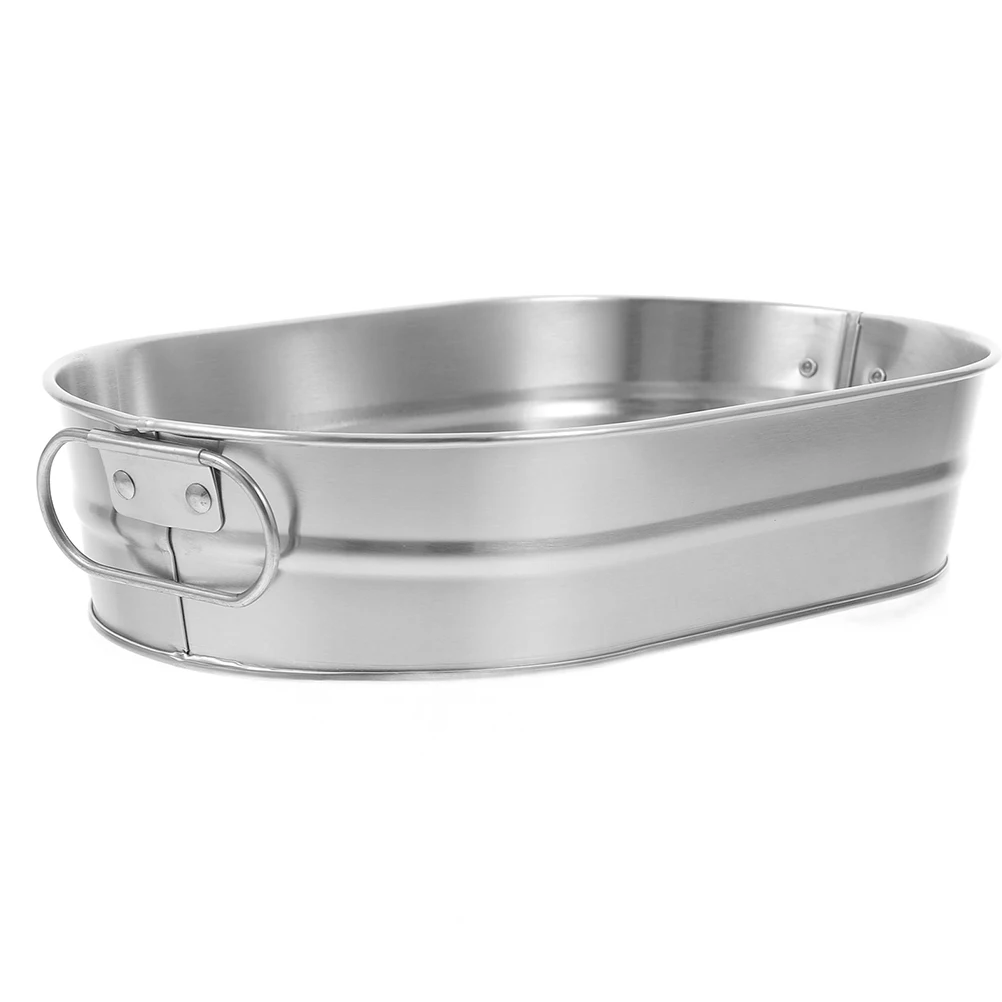 Stainless Steel Ice Bucket Beverage Container Party Holder Cube Barrel for Drinks Tub Metal Bar
Stainless Steel Ice Bucket Beverage Container Party Holder Cube Barrel for Drinks Tub Metal Bar