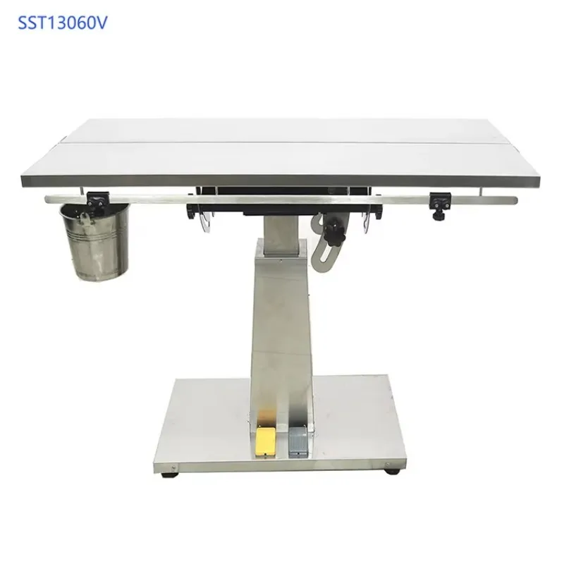 High Quality Stainless Steel Electric Single Column V-Top Veterinary Operating Table Adjustable Angle for Dogs and Cats
High Quality Stainless Steel Electric Single Column V-Top Veterinary Operating Table Adjustable Angle for Dogs and Cats