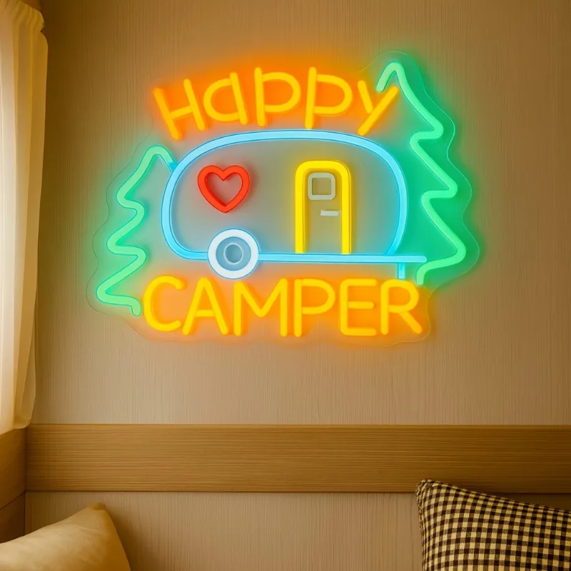 Неоновые вывески "Happy Camper" - для вашего автодома, светящиеся настенные украшения для кемпера, светодиодные лампы для вечеринок, подарки для кемперов и декор для автодомов
Неоновые вывески "Happy Camper" - для вашего автодома, светящиеся настенные украшения для кемпера, светодиодные лампы для вечеринок, подарки для кемперов и декор для автодомов