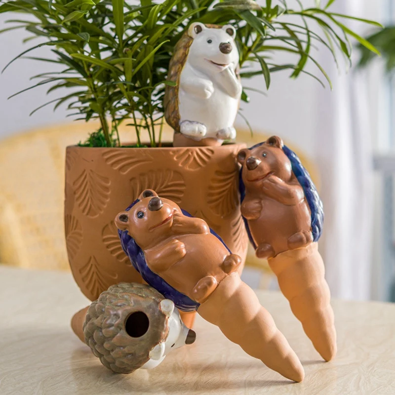 4 Pack Self Watering Spikes Cute Hedgehog Shape Terracotta Indoor And Outdoor Plant Watering Globes Easy Install Easy To Use
4 Pack Self Watering Spikes Cute Hedgehog Shape Terracotta Indoor And Outdoor Plant Watering Globes Easy Install Easy To Use