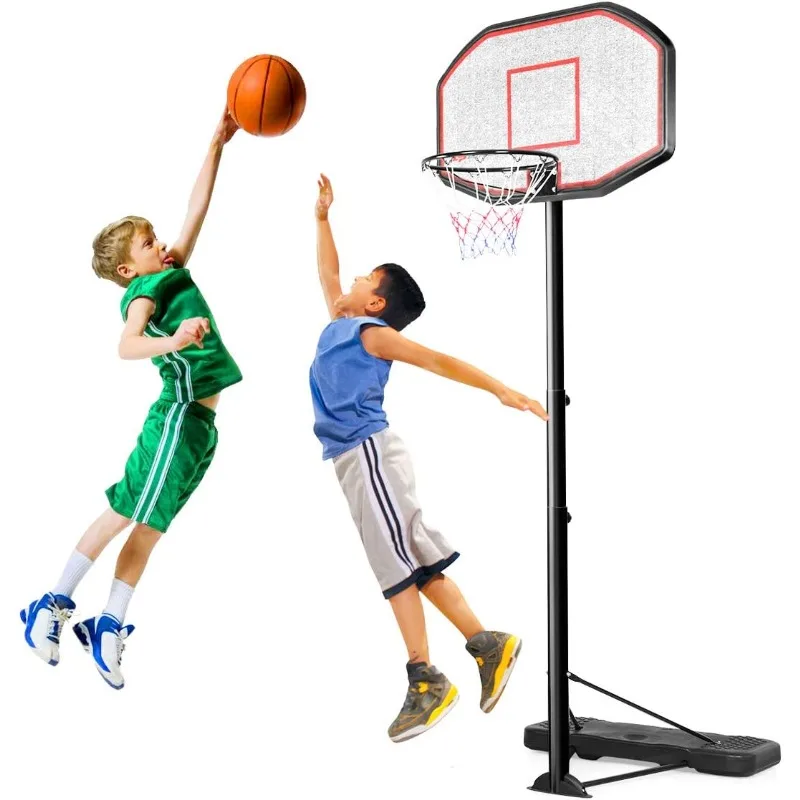 Giantex Portable Basketball Hoop 10 Ft, Adjustable Height 6.5-10 Ft, 43 Inch Backboard Basketball Goal
Giantex Portable Basketball Hoop 10 Ft, Adjustable Height 6.5-10 Ft, 43 Inch Backboard Basketball Goal