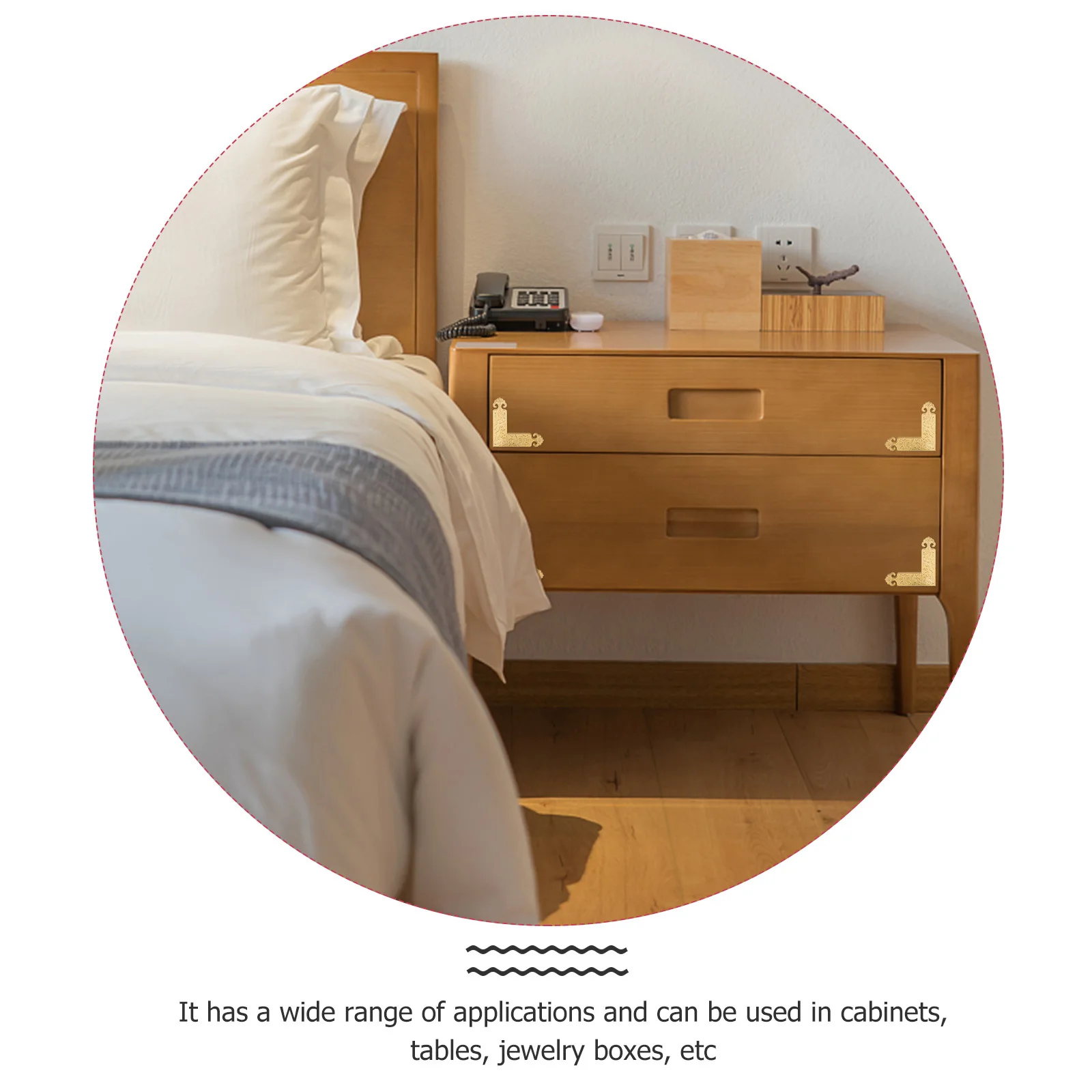 2Pcs Decorative Corner Protectors Sturdy Brass L Corner Guards for Furniture Chair Table Edge Protection Brass Cornet Brace
2Pcs Decorative Corner Protectors Sturdy Brass L Corner Guards for Furniture Chair Table Edge Protection Brass Cornet Brace