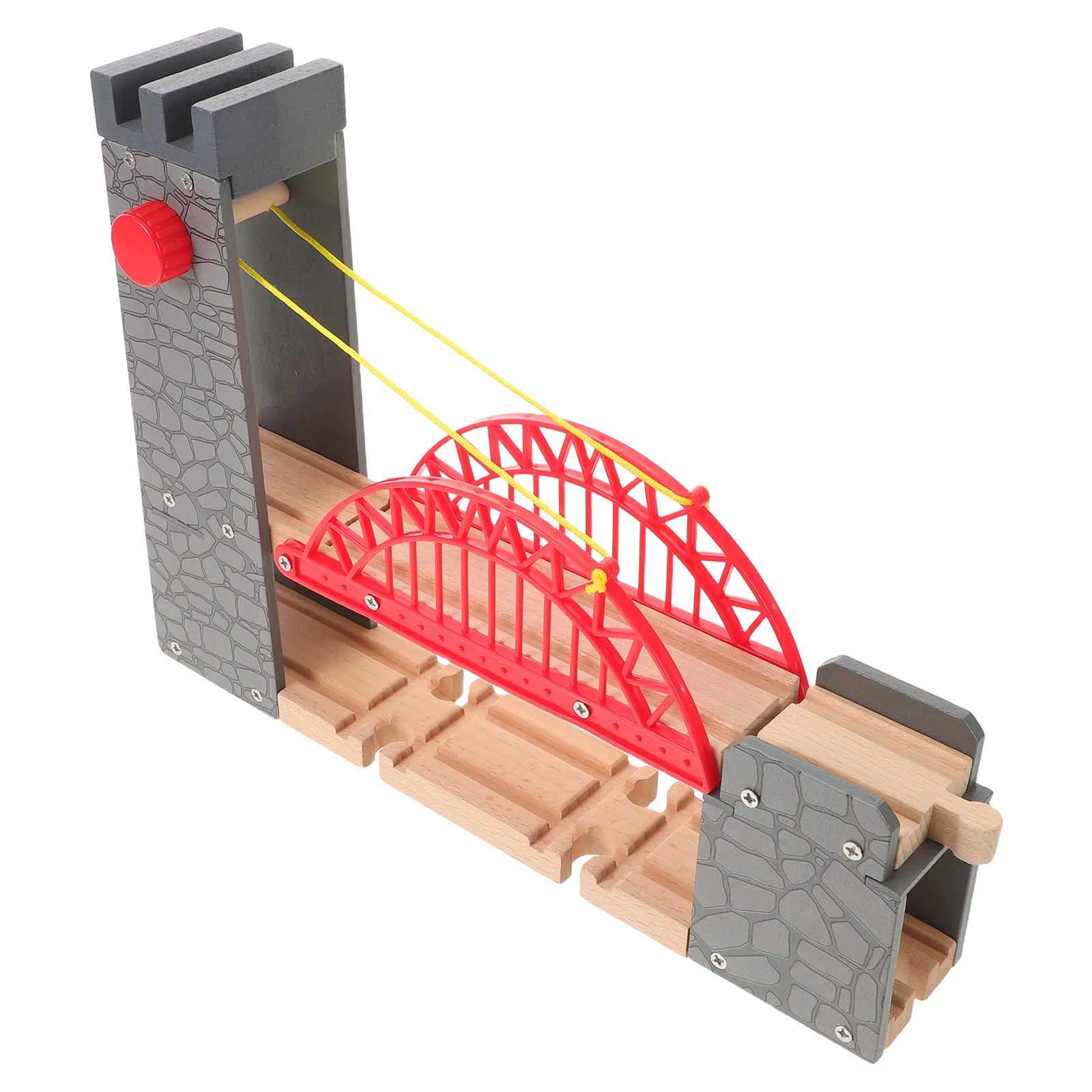 Wooden Train Set Accessories Wood Railway Bridge Safe Smooth Finish Compatible Scene Layout Prop for Kids Train Track
Wooden Train Set Accessories Wood Railway Bridge Safe Smooth Finish Compatible Scene Layout Prop for Kids Train Track