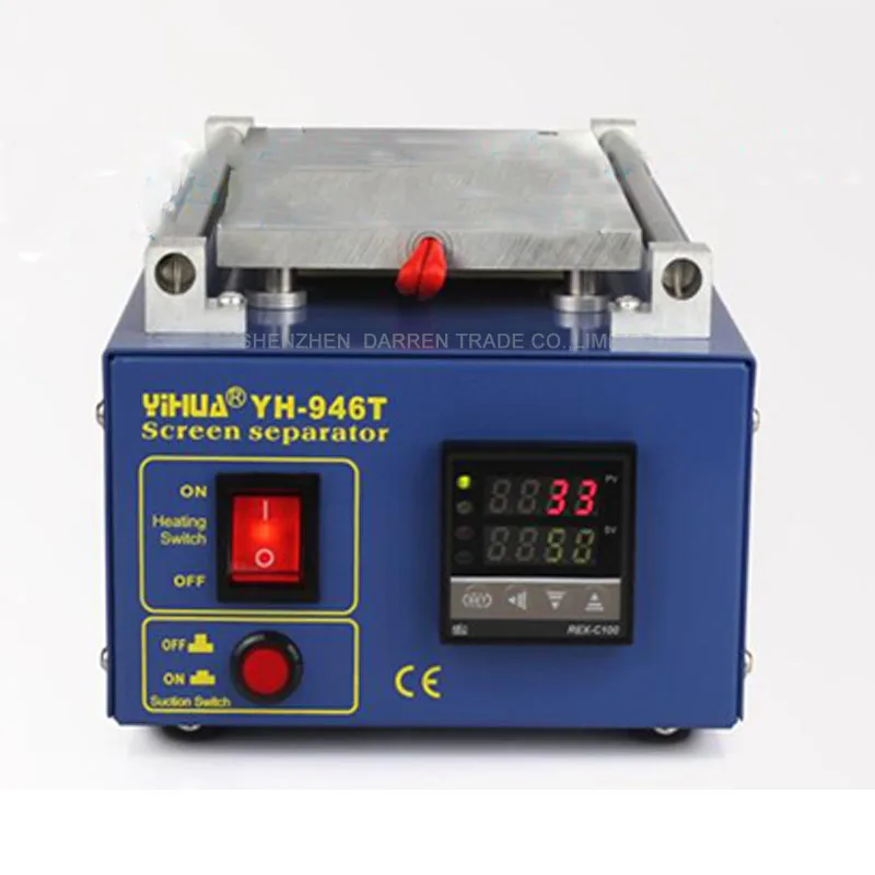 Screen Separator Precision Adjustment Glue Remover Machine for iPhone Sasmung LCD Touch Screen Glue Removing YIHUA-946T
Screen Separator Precision Adjustment Glue Remover Machine for iPhone Sasmung LCD Touch Screen Glue Removing YIHUA-946T