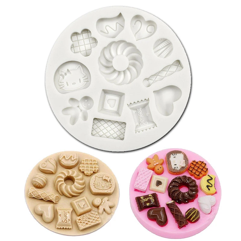 Cartoon Silicone Candy Mould Biscuit mould DIY Handmade Chocolate Handmade Cake Dessert Decoration Baking Tools
Cartoon Silicone Candy Mould Biscuit mould DIY Handmade Chocolate Handmade Cake Dessert Decoration Baking Tools