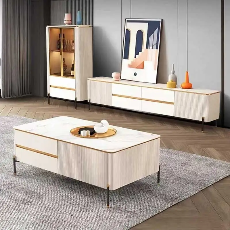 Modern Design Wood Tv Stand Wine Cabinet and Coffee Table Set Home Furniture Living Room Luxury Wooden Center Table Set
Modern Design Wood Tv Stand Wine Cabinet and Coffee Table Set Home Furniture Living Room Luxury Wooden Center Table Set