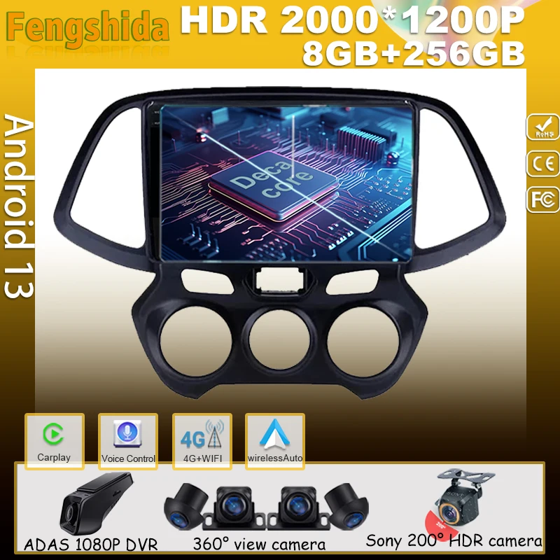 Auto Player Android For Hyundai Santro Atos 2018 Multimedia GPS Video Navigation Carplay Screen Stereo Radio DVD WIFi BT Carplay
Auto Player Android For Hyundai Santro Atos 2018 Multimedia GPS Video Navigation Carplay Screen Stereo Radio DVD WIFi BT Carplay