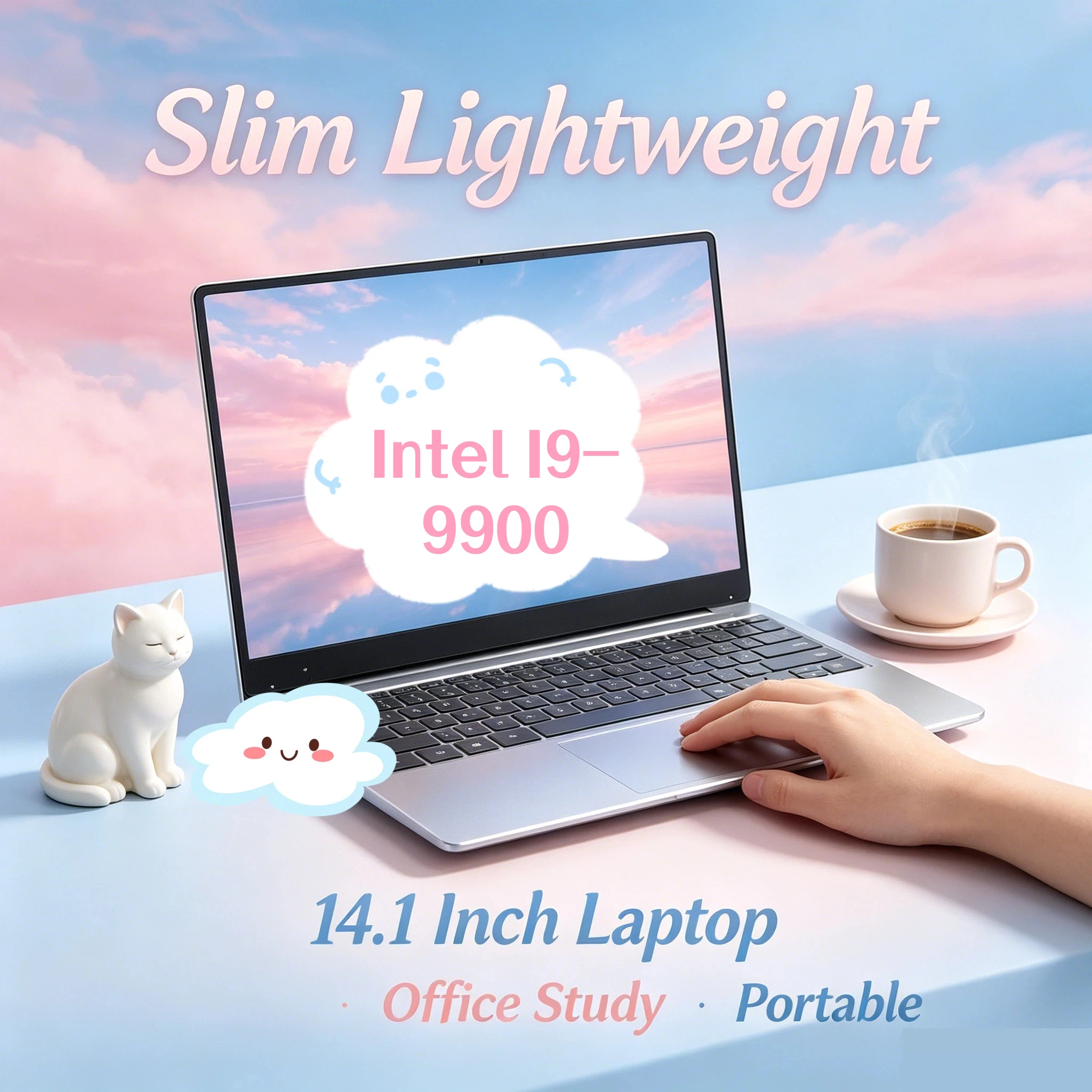 Trendy Original Hot Sale 14.1" Laptop Intel I9-9900 120Hz Ultra-clear FHD IPS Screen 5000mAh 32GB/2TB SSD Backlit Keyboard
Trendy Original Hot Sale 14.1" Laptop Intel I9-9900 120Hz Ultra-clear FHD IPS Screen 5000mAh 32GB/2TB SSD Backlit Keyboard