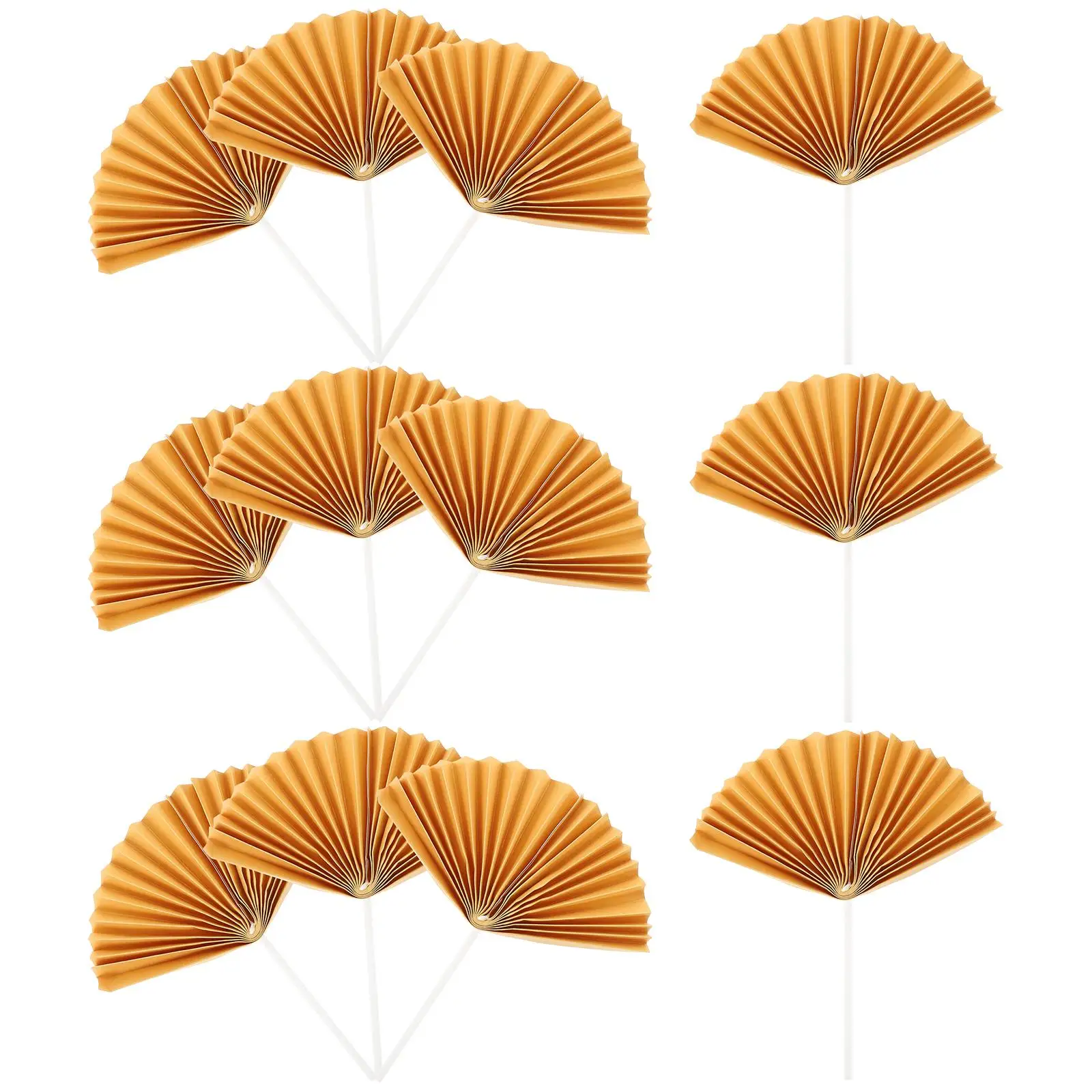 16 Pcs Ancient Style Folding Fan Cake Toppers Elegant Decorative Inserts Birthday Party Wedding Cake Decor Paper Material Safe
16 Pcs Ancient Style Folding Fan Cake Toppers Elegant Decorative Inserts Birthday Party Wedding Cake Decor Paper Material Safe