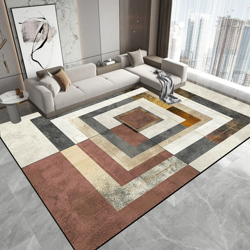 Modern Geometry Carpets Living Room Decoration Large Rugs Light Luxury Home Sofa Area Rug Room Decor Hallway Floor Mat Washable
Modern Geometry Carpets Living Room Decoration Large Rugs Light Luxury Home Sofa Area Rug Room Decor Hallway Floor Mat Washable