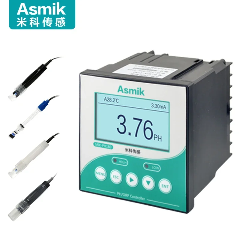 Asmik factory online water analysis instruments ph meter industrial controller ph orp tds meter
Asmik factory online water analysis instruments ph meter industrial controller ph orp tds meter
