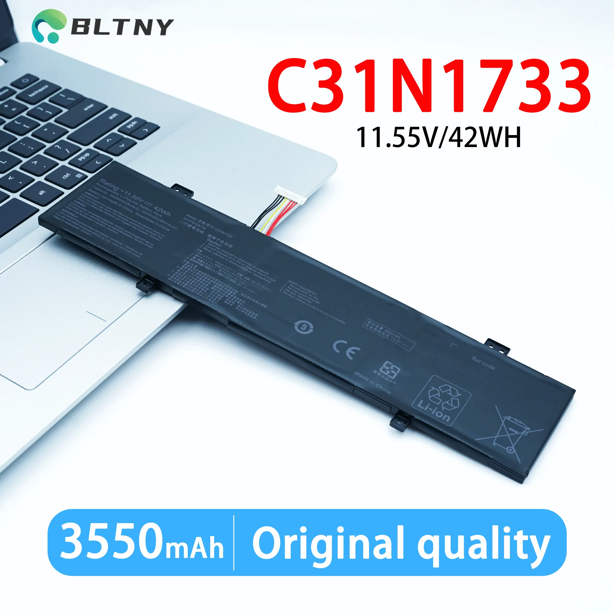C31N1733 42WH Laptop Battery for ASUS VivoBook Flip 14 TP412U TP412UA TP412FA SF4100F VivoBook Flip 14 TP412UA-DB31T
C31N1733 42WH Laptop Battery for ASUS VivoBook Flip 14 TP412U TP412UA TP412FA SF4100F VivoBook Flip 14 TP412UA-DB31T