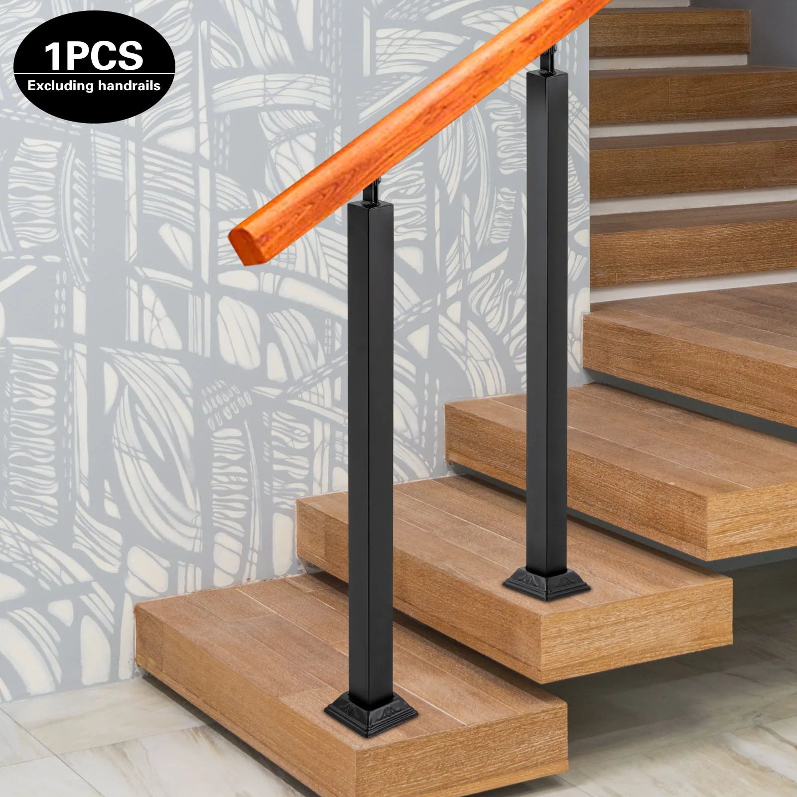 High-Quality Iron Stair Baluster Post: Three Size Options,Anti-Corrosion, Rust-Proof, Adjustable 270° Rotatable Head
High-Quality Iron Stair Baluster Post: Three Size Options,Anti-Corrosion, Rust-Proof, Adjustable 270° Rotatable Head
